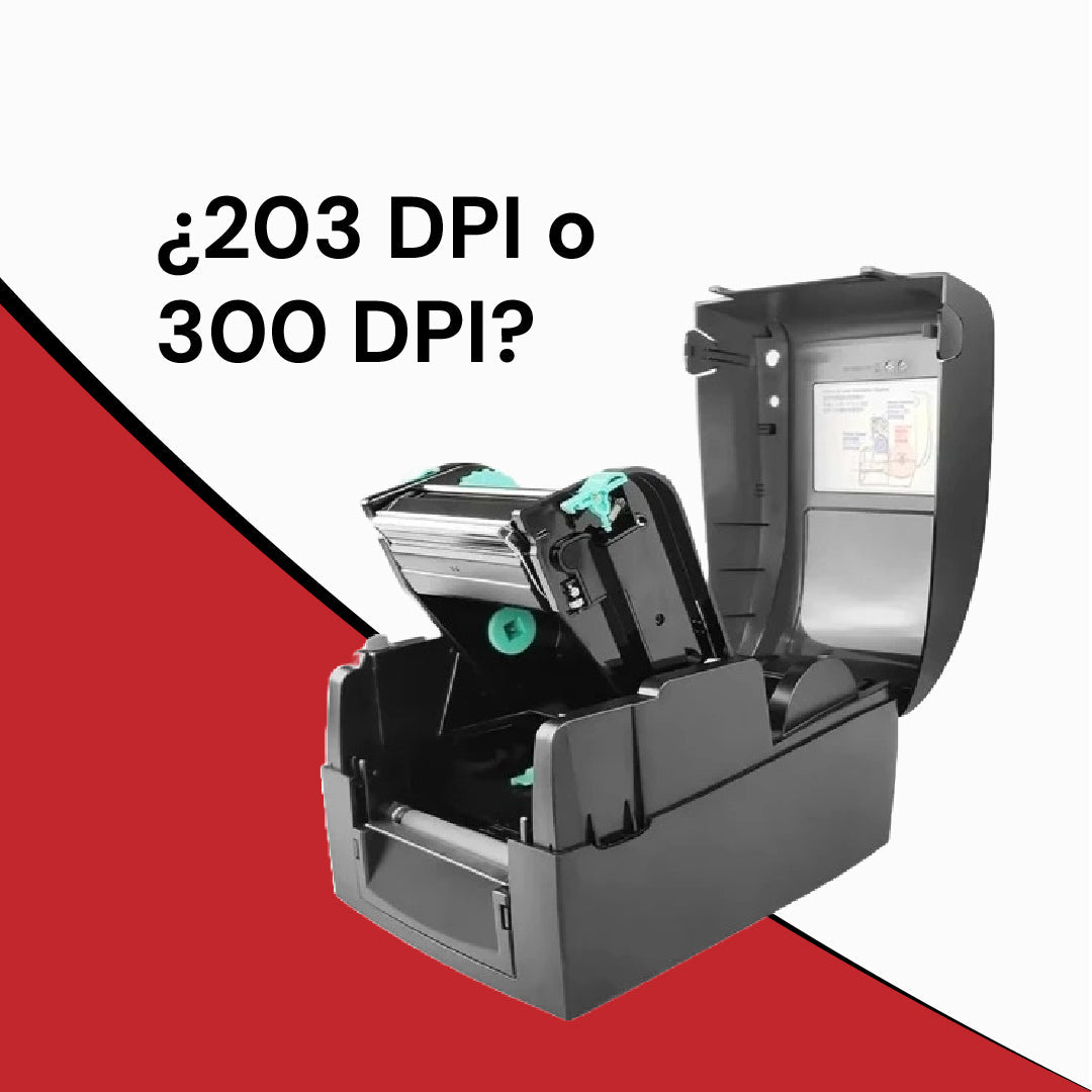 Godex 203 DPI vs 300 DPI? Elige la Resolución Correcta para tus Etiquetas