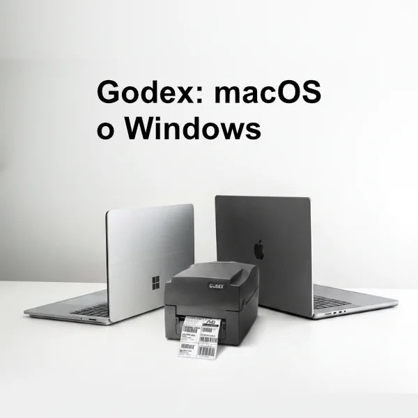 Godex: macOS o Windows: Guía técnica de compatibilidad y software