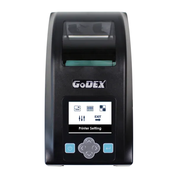 Impresora de etiquetas Godex DT230i, ideal para aplicaciones de etiquetado ecológicas
