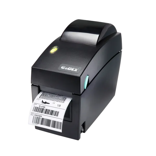 Impresora térmica de etiquetas Godex DT2x, compacta y fiable para espacios reducidos