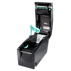 Impresora térmica de etiquetas Godex DT4x, ideal para tiendas y aplicaciones hospitalarias