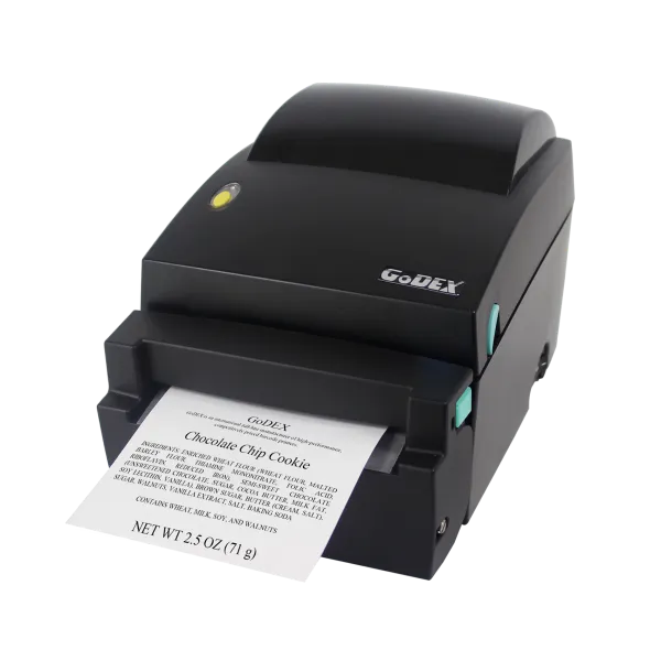 Impresora de etiquetas Godex DT4L con tecnología linerless y cortador incluido