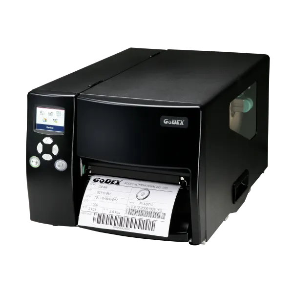 Impresora de etiquetas Godex EZ6250i, avanzada y eficiente con pantalla en color