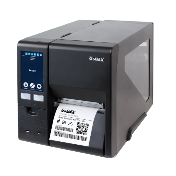 Impresora de etiquetas Godex GX4200i con pantalla táctil de vídeo de 5"