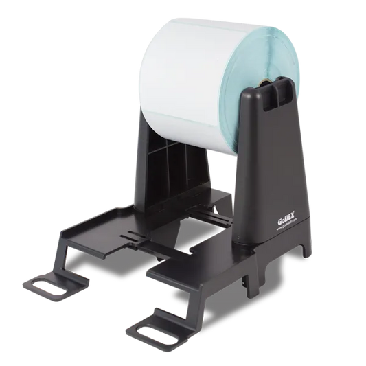 Soporte universal para rollos grandes compatible con impresoras Godex