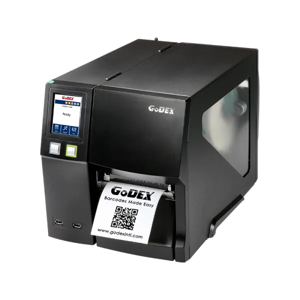 Impresora de etiquetas Godex ZX1200Xi+ con alta velocidad para líneas de producción